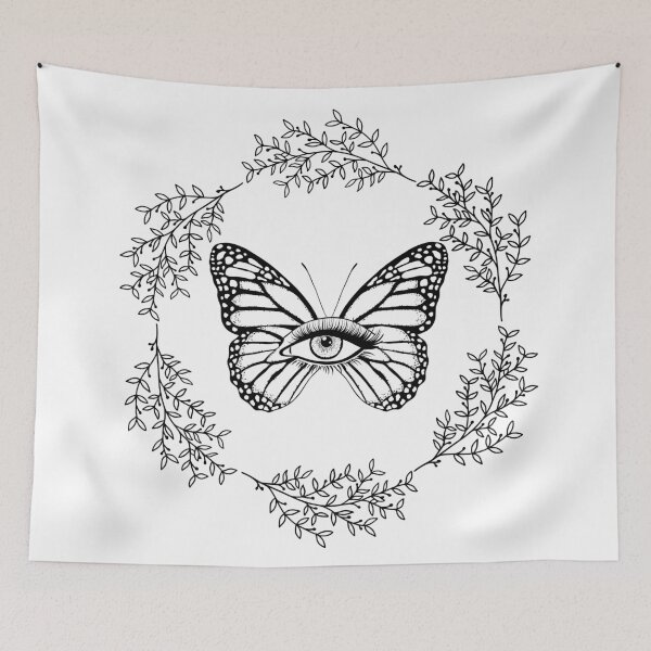 Item preview, Third Eye Butterfly Celestial Aesthetic designed and sold by GraveyardGlam.