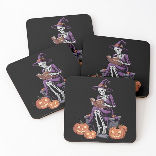 Item preview, Halloween A skeleton witch pumpink designed and sold by papertaless.