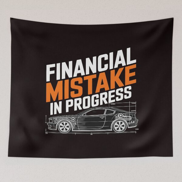 Item preview, Financial Mistake In Progress – Car Lover Funny Mechanic Humor designed and sold by Redgiant87x.