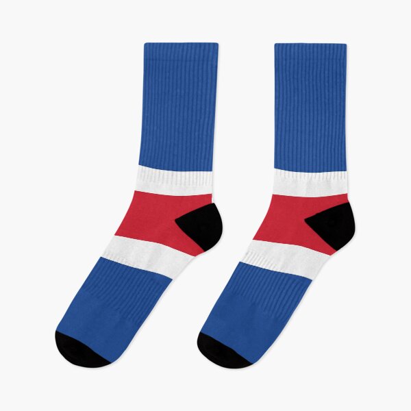 Item preview, Red White and Blue striped pattern, Costa Rica's flag colors designed and sold by Bruiserstang.