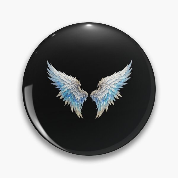 Item preview, Celestial Blue Angel Wings Spread designed and sold by RobertLeibowitz.