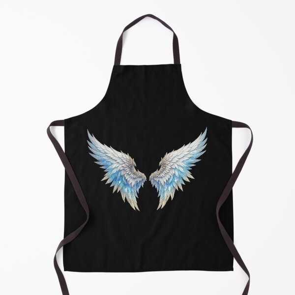 Item preview, Celestial Blue Angel Wings Spread designed and sold by RobertLeibowitz.