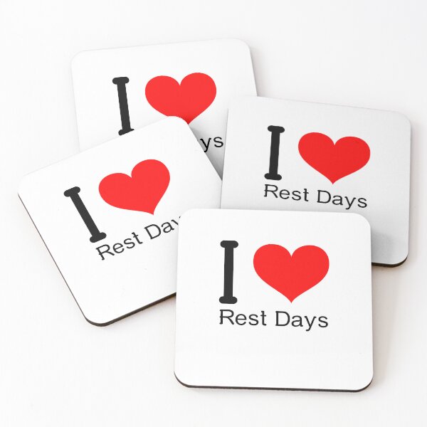 Item preview, I Love Rest Days ! designed and sold by greener designs.