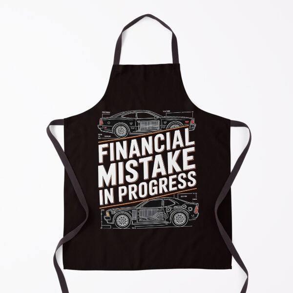 Item preview, Financial Mistake In Progress – Funny Car Humor For Car Tuning Fans designed and sold by Redgiant87x.