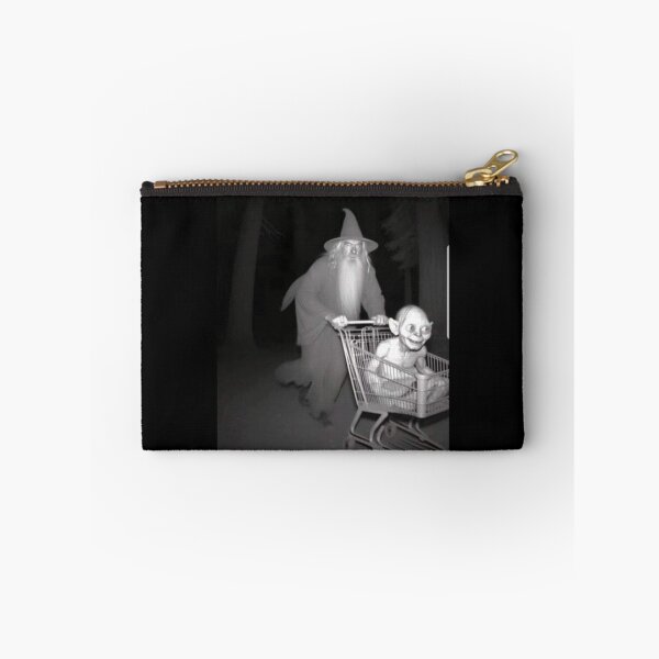 Item preview, Funny Shopping Cart Meme Gandalf Pushing Gollum designed and sold by RamblingerArt.
