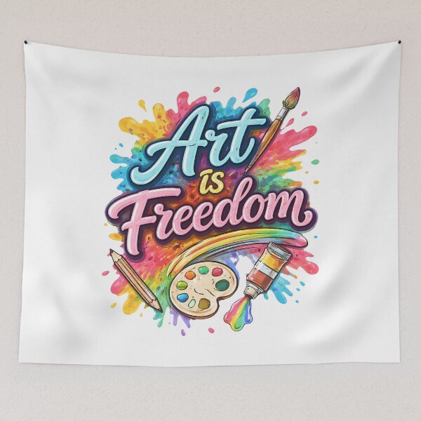 Item preview, Art Is Freedom designed and sold by AlvelinaCP.