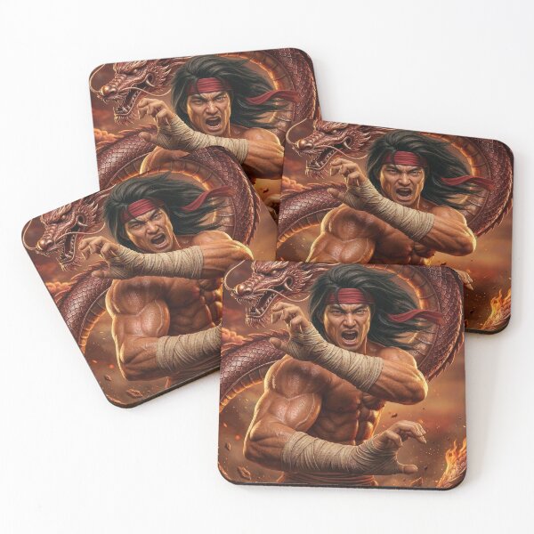Item preview, Liu Kang - Classic Mortal Kombat designed and sold by Neon Jungle.