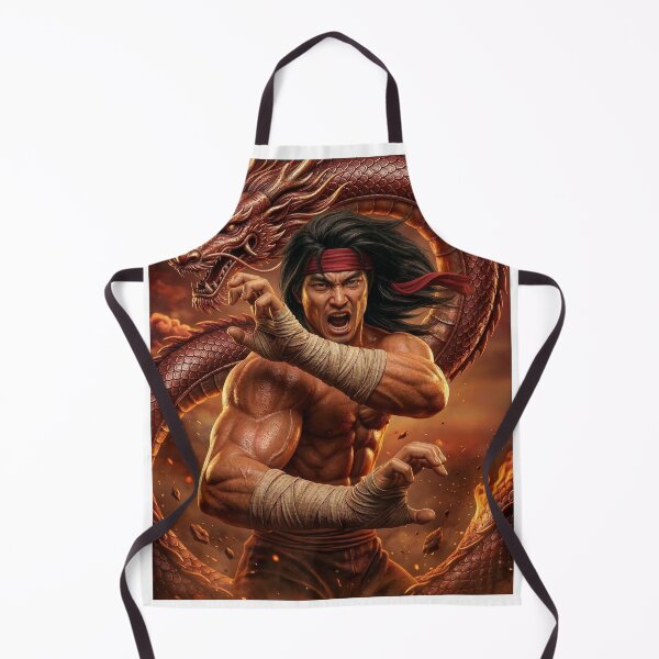 Item preview, Liu Kang - Classic Mortal Kombat designed and sold by Neon Jungle.
