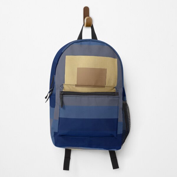 Item preview, Minimalist Concentric Squares | Royal Blue and Gold Geometry | Modern Abstract Color Theory designed and sold by SergioMiklos.