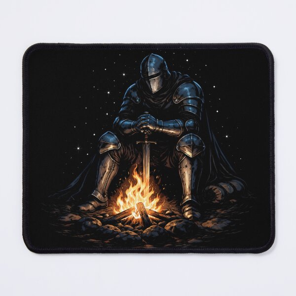 Item preview, Resting Knight Bonfire Campfire Fantasy RPG designed and sold by Hepic.