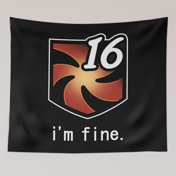 Item preview,  I'M Fine Vuln Stacks Ffxiv designed and sold by Ecalang.