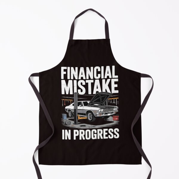Item preview, Financial Mistake In Progress – Funny Car Lover Tuning Quote designed and sold by Redgiant87x.