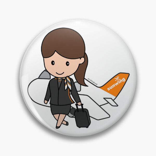 Item preview, Sunwing Flygirl designed and sold by Colalogbook.