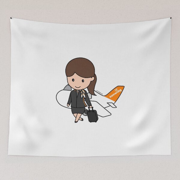 Item preview, Sunwing Flygirl designed and sold by Colalogbook.