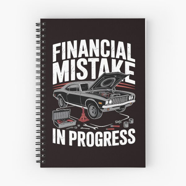 Item preview, Financial Mistake In Progress – Mechanic Car Humor Tuning Design designed and sold by Redgiant87x.