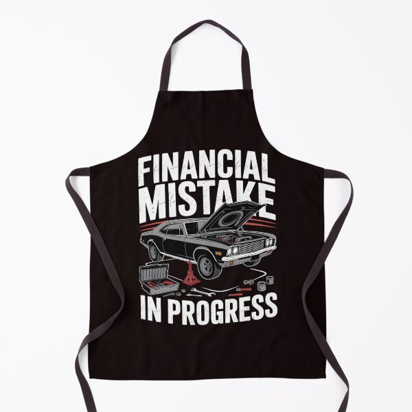 Item preview, Financial Mistake In Progress – Mechanic Car Humor Tuning Design designed and sold by Redgiant87x.