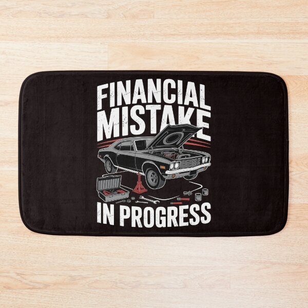 Item preview, Financial Mistake In Progress – Mechanic Car Humor Tuning Design designed and sold by Redgiant87x.