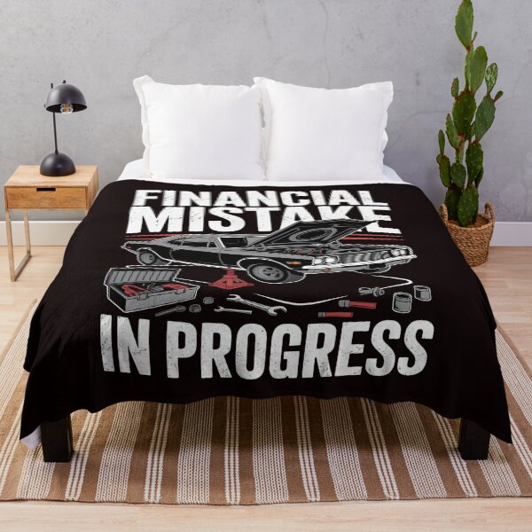 Item preview, Financial Mistake In Progress – Mechanic Car Humor Tuning Design designed and sold by Redgiant87x.