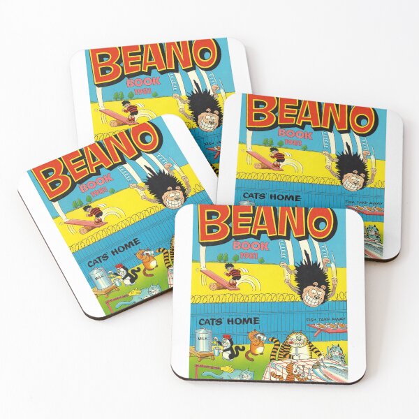 Item preview, Vintage/Retro 1914 Beano book Front cover. Classic Dennis the menace and Gnasher, vintage style. designed and sold by TirnanOg020.