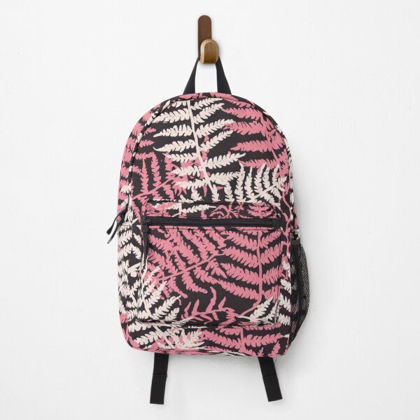 Item preview, Dark Light Cotton Candy Pink Fern Pattern designed and sold by burbankdesigns.