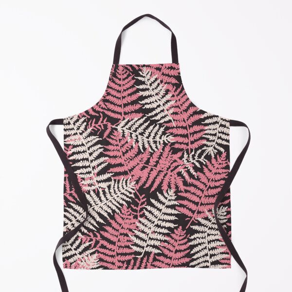 Item preview, Dark Light Cotton Candy Pink Fern Pattern designed and sold by burbankdesigns.
