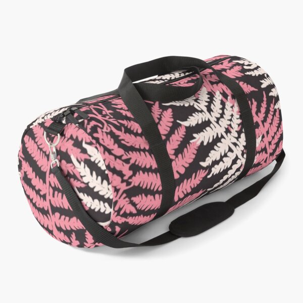 Item preview, Dark Light Cotton Candy Pink Fern Pattern designed and sold by burbankdesigns.