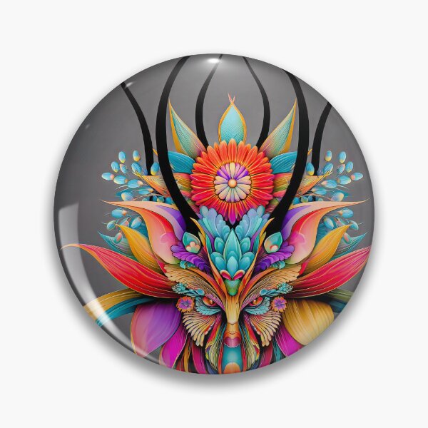 Item preview, Vibrant Floral Mask designed and sold by JPugliese.
