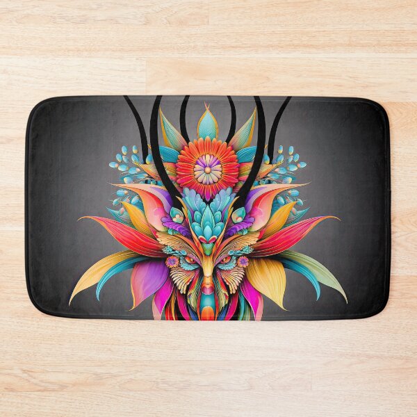 Item preview, Vibrant Floral Mask designed and sold by JPugliese.