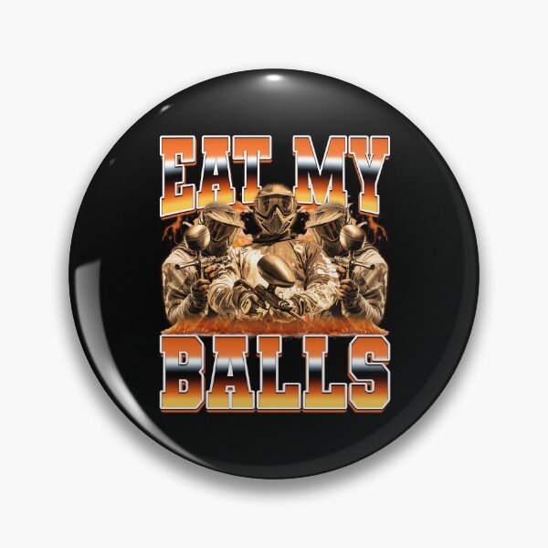 Item preview, Funny Paintball Player 90s Bootleg Style Eat My Balls designed and sold by PaulTSchafer.