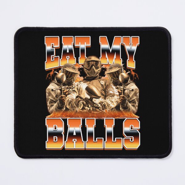 Item preview, Funny Paintball Player 90s Bootleg Style Eat My Balls designed and sold by PaulTSchafer.