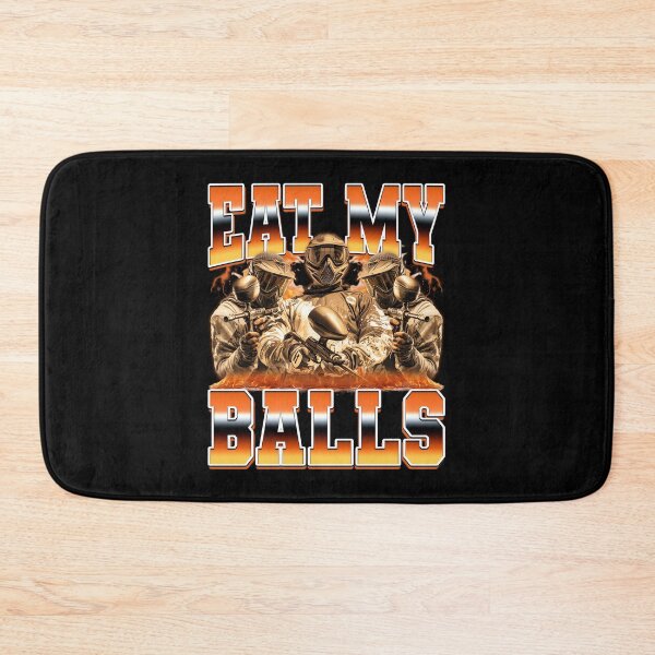 Item preview, Funny Paintball Player 90s Bootleg Style Eat My Balls designed and sold by PaulTSchafer.