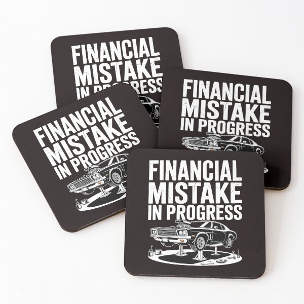 Item preview, Financial Mistake In Progress – Car Humor For Mechanics And Car Lovers designed and sold by Redgiant87x.