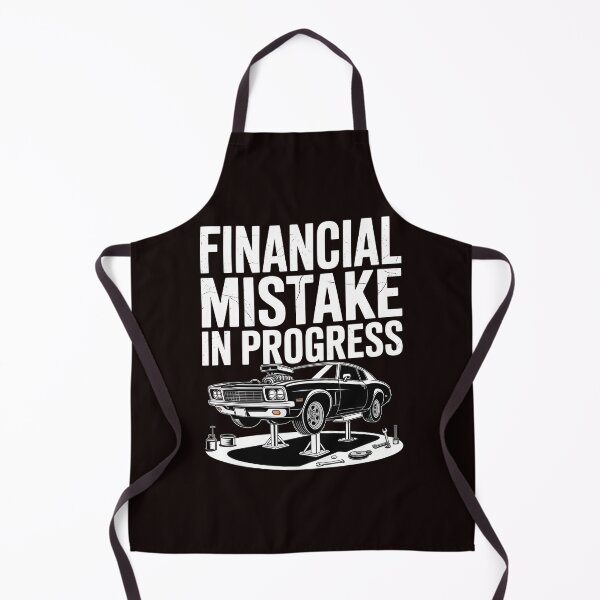 Item preview, Financial Mistake In Progress – Car Humor For Mechanics And Car Lovers designed and sold by Redgiant87x.