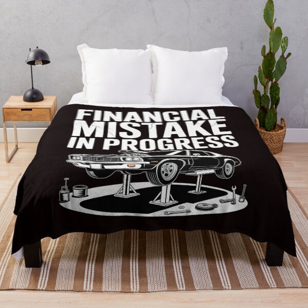 Item preview, Financial Mistake In Progress – Car Humor For Mechanics And Car Lovers designed and sold by Redgiant87x.