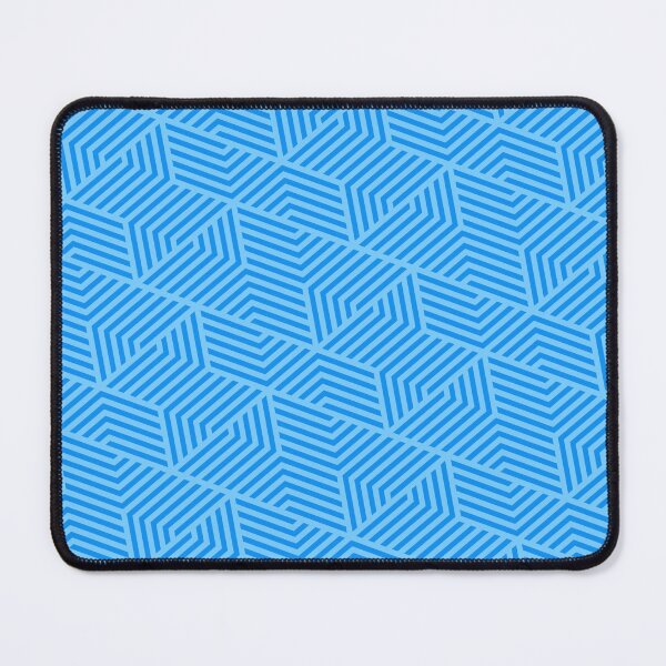 Item preview, Blue Hexagram Checkered - Geometric Abstract Pattern - Thank You Gifts designed and sold by RoyalStarsPatts.