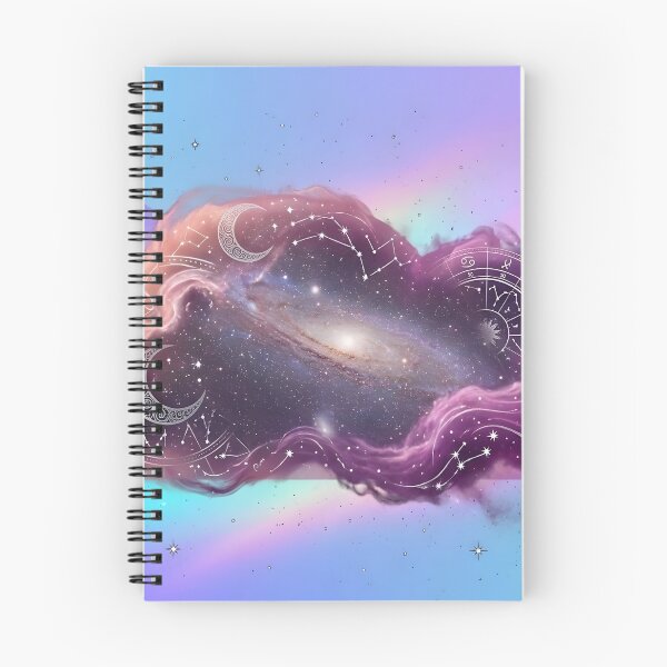 Artikelvorschau, Vaporwave-Ästhetik, kosmische Tierkreiswolke entworfen und verkauft von Gradient Concept.