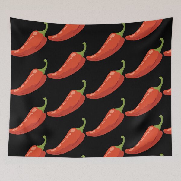 Item preview, Red Chili Pepper Illustration designed and sold by BetweenForms.