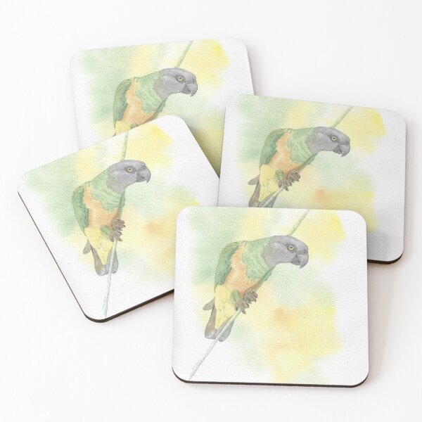 Item preview, Senegalese Youyou in watercolor designed and sold by L'Atelier Oranjade.