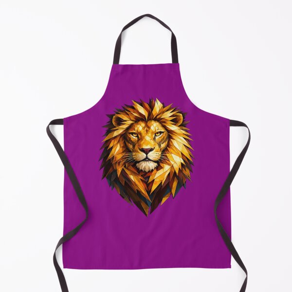 Item preview, Geometric Lion in Gold designed and sold by RWCarpenter.