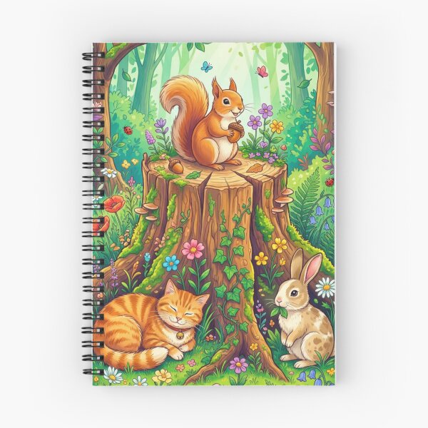 Item preview, Friends in the Forest designed and sold by PP&RAINBOW SHOP.