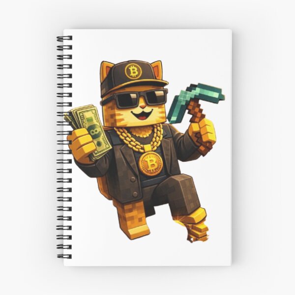 Item preview, Crypto Miner Cat – Pixel Mining Bitcoin Gaming T-Shirt designed and sold by Busdriverstore.