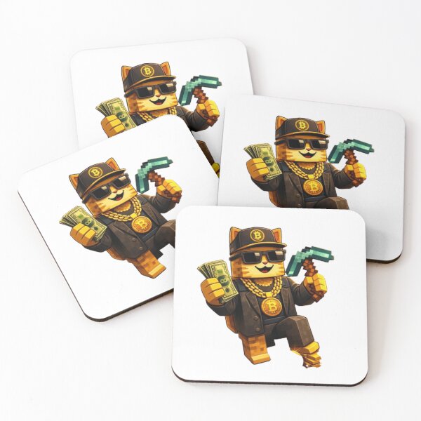 Item preview, Crypto Miner Cat – Pixel Mining Bitcoin Gaming T-Shirt designed and sold by Busdriverstore.