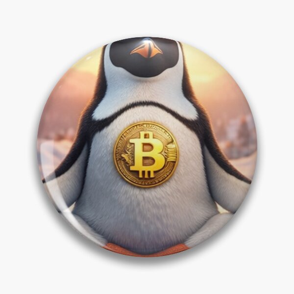 Item preview, Bitcoin Zen Penguin – Crypto Meditation Design – HODL Mindset – SatoshiLife Art designed and sold by SatoshiLife.