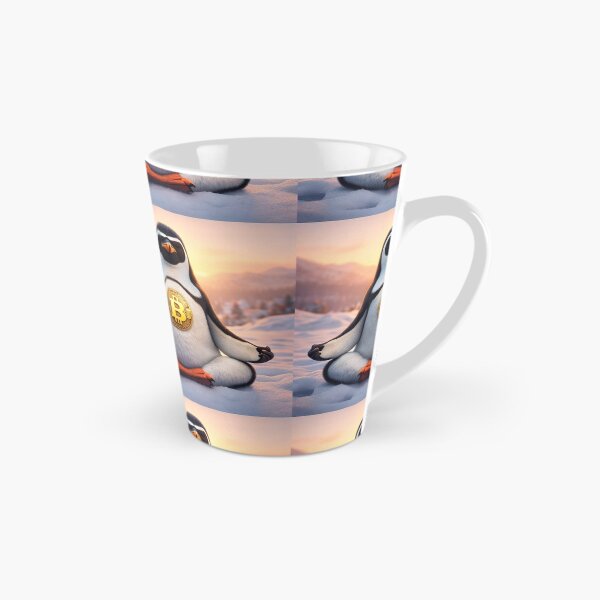 Item preview, Bitcoin Zen Penguin – Crypto Meditation Design – HODL Mindset – SatoshiLife Art designed and sold by SatoshiLife.