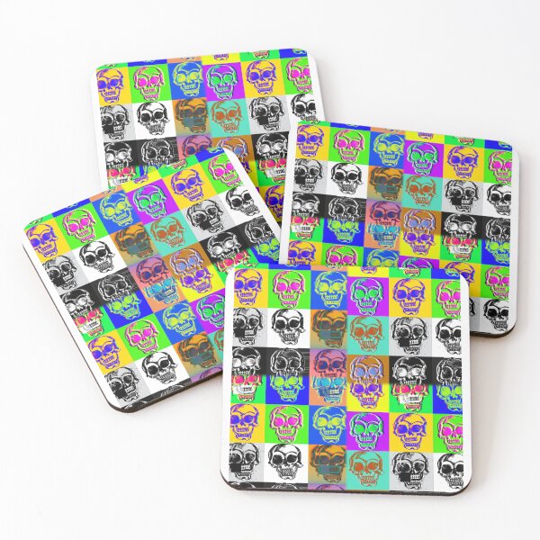 Item preview, Warhol like skulls designed and sold by ReithNolan.