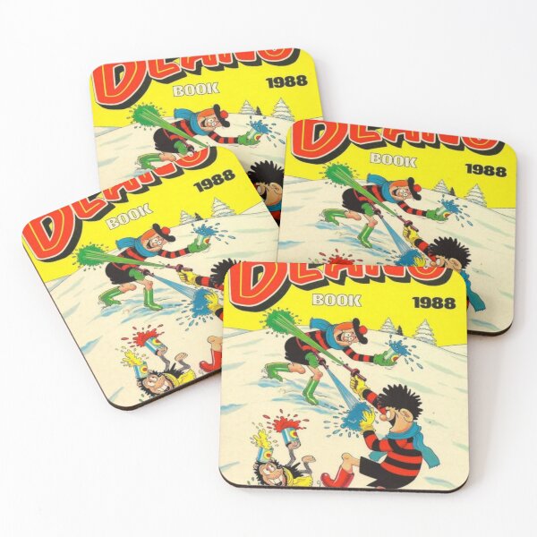 Item preview, Vintage/Retro 1988 Beano Front cover. Classic Dennis the menace and Gnasher, vintage style. designed and sold by TirnanOg020.