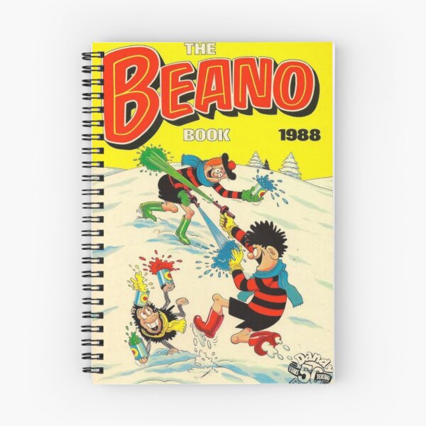 Item preview, Vintage/Retro 1988 Beano Front cover. Classic Dennis the menace and Gnasher, vintage style. designed and sold by TirnanOg020.