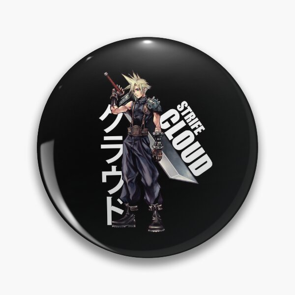 Item preview, Final Fantasy VII - Cloud Kanji designed and sold by ZeWissou.