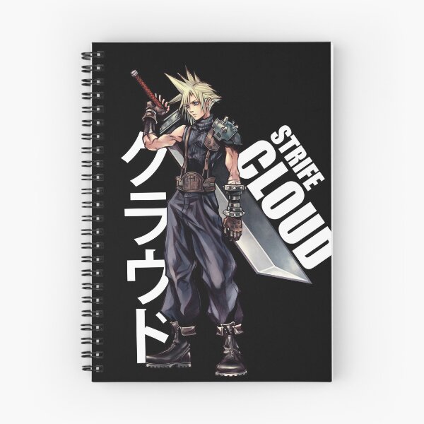 Item preview, Final Fantasy VII - Cloud Kanji designed and sold by ZeWissou.