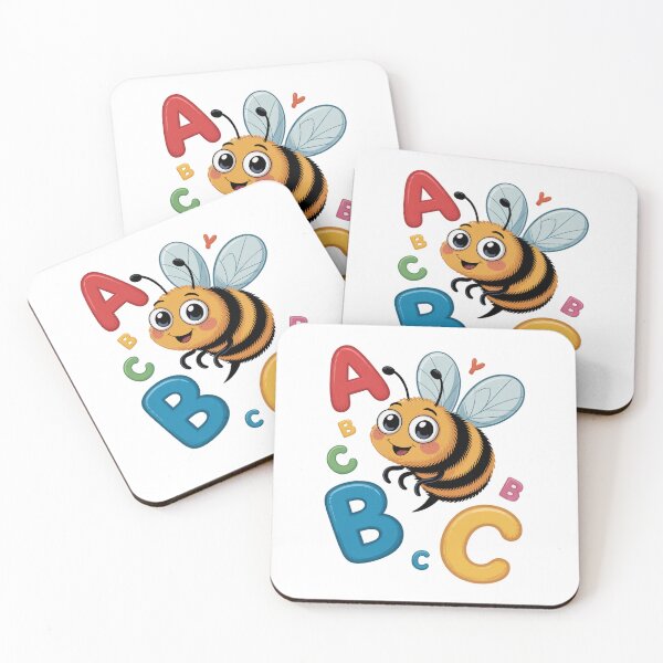Item preview,   Spelling Bee ABC – Funny Bee Design designed and sold by AleksandraJac05.